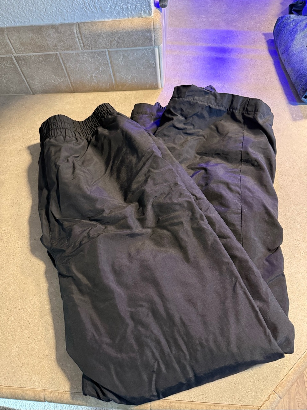Pacific Trail Black Elastic Waist snow pants.